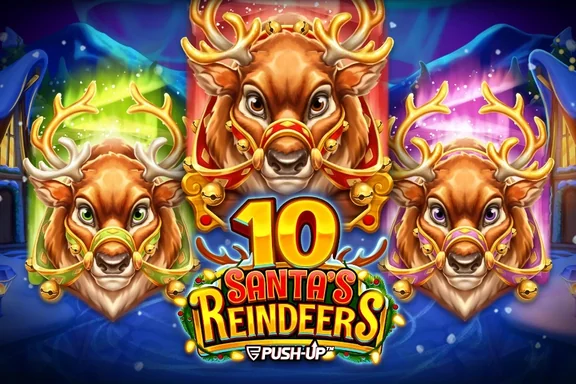 Jogar 10 Santas Reindeers — caça-níqueis online